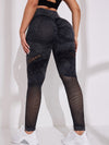 ZASUWA Female Denim Fishnet Quick-dry Seamless Leggings