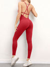 ZASUWA Female Backless Jumpsuit