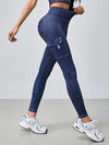 ZASUWA Female Denim Pocket Leggings