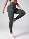 ZASUWA Female Denim Scrunch Bum Quick-dry Seamless Leggings