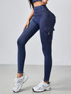 ZASUWA Female Denim Pocket Leggings