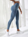 ZASUWA Female Scrunch Bum Denim Leggings