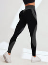 ZASUWA Female Sexy Contrast Color Hip-lift Leggings