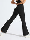 ZASUWA Female Flare Fleece High-waisted Leggings