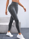 ZASUWA Female Push-up Seamless Scrunch Bum Leggings