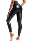 ZASUWA Female Faux Leather Corset Leggings