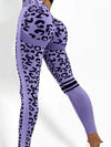 ZASUWA Female Leopard Scrunch Bum Quick-dry Leggings