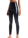 ZASUWA Female Faux Leather Corset Leggings