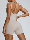 ZASUWA Female Backless Paired With Long-sleeved Romper