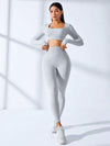 ZASUWA Female Scrunch Bum Seamless Tracksuit