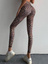 🖤ZASUWA Female Leopard Scrunch Bum Body Fit Leggings