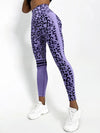 ZASUWA Female Leopard Scrunch Bum Quick-dry Leggings