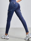 ZASUWA Female Denim Pocket Leggings