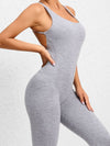 ZASUWA Female Quick-dry Cross Back Scrunch Bum Jumpsuit