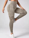 ZASUWA Female Denim Scrunch Bum Quick-dry Seamless Leggings