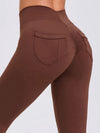 ZASUWA Female Pocket Scrunch Bum Leggings