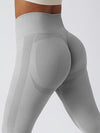 ZASUWA Female Scrunch Bum Quick-dry Hip-lift Seamless Leggings