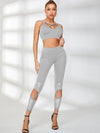 ZASUWA Female Cutout Backless Mesh Tracksuit