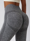 ZASUWA Female Scrunch Bum Seamless Hip-lift High-rise Leggings