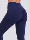 ZASUWA Female Pocket Scrunch Bum Leggings