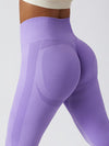 ZASUWA Female Scrunch Bum Quick-dry Hip-lift Seamless Leggings