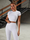 ❤ZASUWA Female Extra Sexy Push-Up "Juicy White" Tracksuit