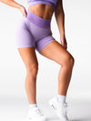 ZASUWA Female Corset Contrast Color Elastic Tight Quick Dry Hip-lift Shorts