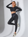 ❤ZASUWA Fly Eye Contrast Color High-rise Hip-lift Leggings