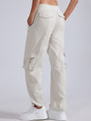 ZASUWA Female Pocket Casual Loose Cargo Drawstring Pants