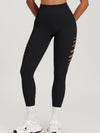 ZASUWA Female Hollow Out Hip-lift Quick-dry High-waisted Seamless Leggings