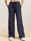 ZASUWA Female Pocket Leisure Mid-rise Pants