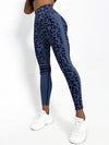 ZASUWA Female Leopard Scrunch Bum Quick-dry Leggings