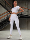 ❤ZASUWA Female Extra Sexy Push-Up "Juicy White" Tracksuit