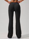 ZASUWA Female Flare Scrunch Bum Hip-lift Leggings