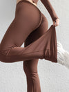 ZASUWA Female Flare Scrunch Bum Hip-lift Leggings