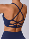 ZASUWA Female Cross Back U Collar Sports Bras