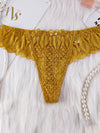 ZASUWA Femal Roman-Knot Lace T-back Panties