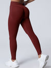 ZASUWA Female Seamless Quick Dry Scrunch Bum High-waisted Booty Leggings