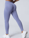 ZASUWA Female Seamless Quick Dry Scrunch Bum High-waisted Booty Leggings