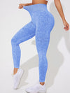 ZASUWA Female Denim Elastic Tight Hip-lift Quick Dry Leggings