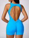 ZASUWA Female Backless Scrunch Bum Romper