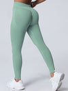 ZASUWA Female Seamless Quick Dry Scrunch Bum High-waisted Booty Leggings