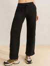 ZASUWA Female Pocket Leisure Mid-rise Pants