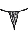 ZASUWA Female Lace Print T-back Panties