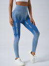 ZASUWA Female Denim Hot Tie-dye Quick Dry Leggings