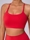 ZASUWA Female Cross Back U Collar Sports Bras