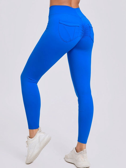 ZASUWA Female Pocket Scrunch Bum Leggings