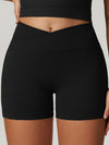 ZASUWA Female Quick-dry Scrunch Bum Seamless Booty Shorts