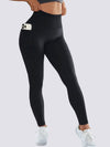 ZASUWA Female Pocket Seamless Scrunch Bum Leggings