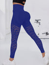 ZASUWA Female Unique Fishnet Ombre Scrunch Bum Leggings